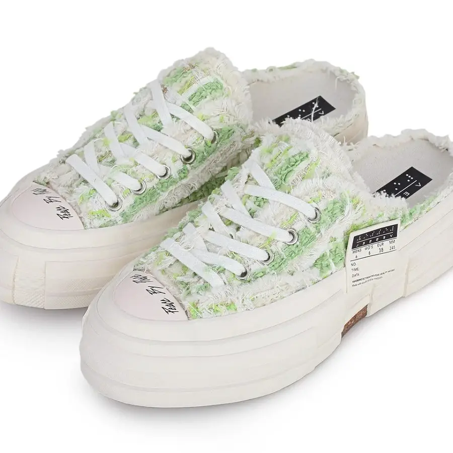 Giày xVESSEL G.O.P. Slip On 'Grass Tweed' - Ảnh 4