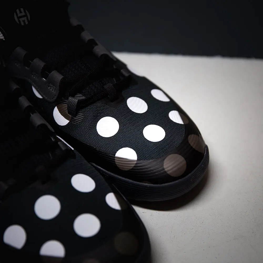Giày Adidas Harden Vol. 5 Supernatural 'Polka Dot Black' H68597 - Ảnh 4