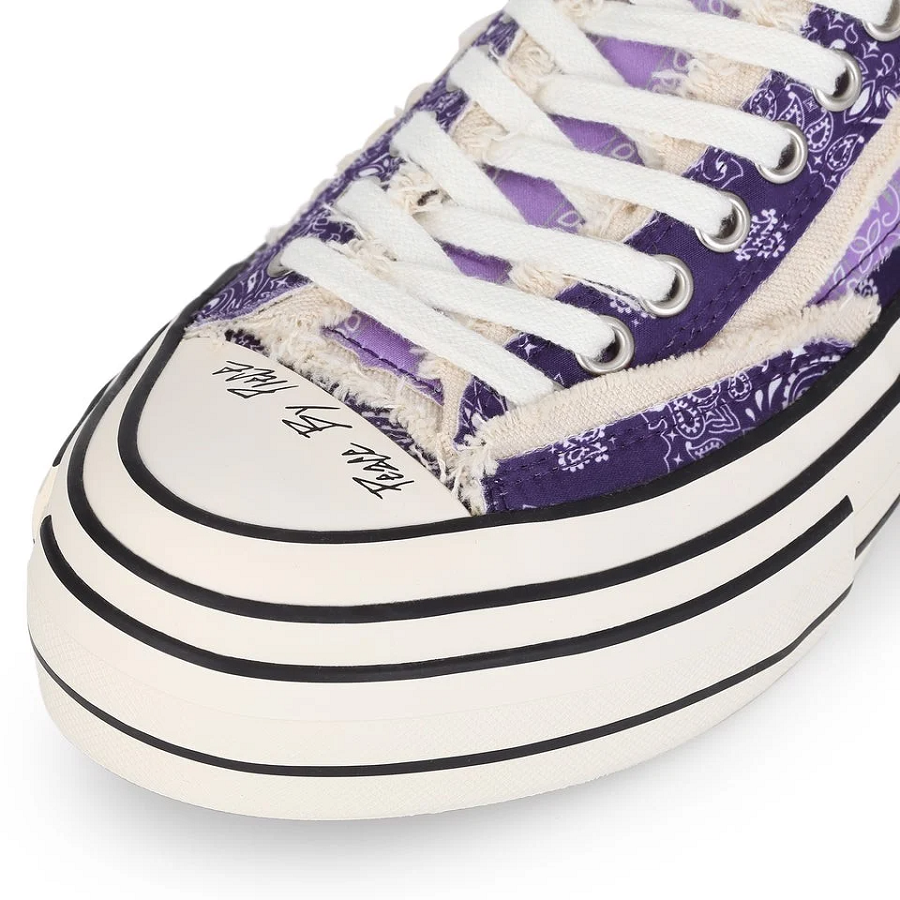 Giày xVESSEL G.O.P. Lows 'Violet Paisley' - Ảnh 3