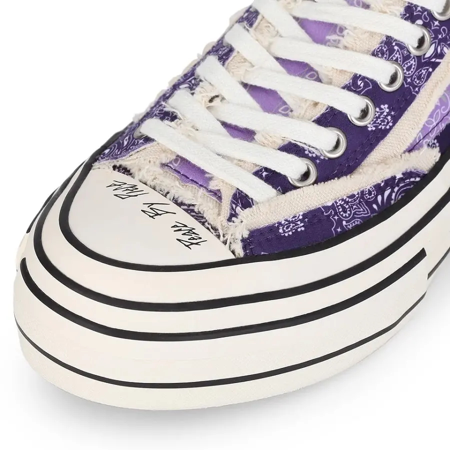 Giày xVESSEL G.O.P. Lows 'Violet Paisley' - Ảnh 3