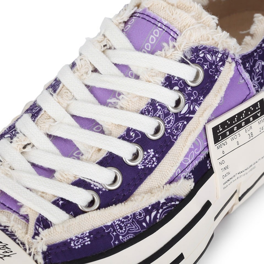 Giày xVESSEL G.O.P. Lows 'Violet Paisley' - Ảnh 2