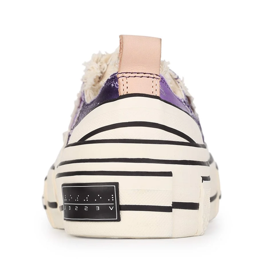 Giày xVESSEL G.O.P. Lows 'Violet Paisley' - Ảnh 7