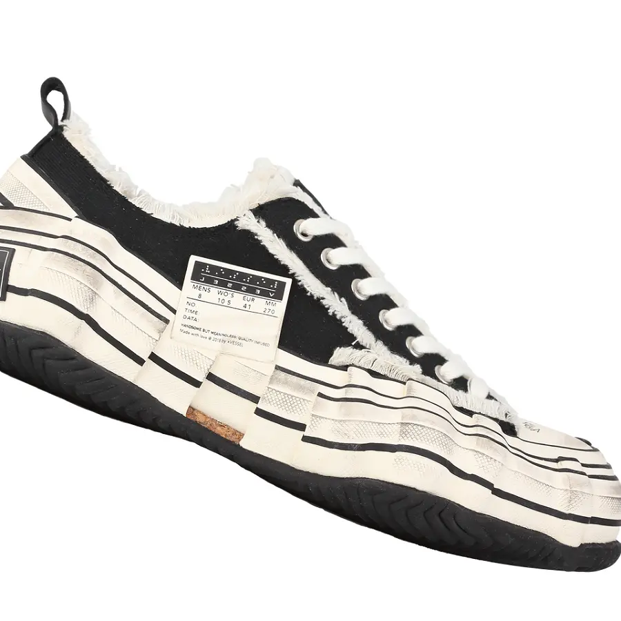 Giày xVESSEL G.O.P. Lows O.G. 'Black Distortion' - Ảnh 9