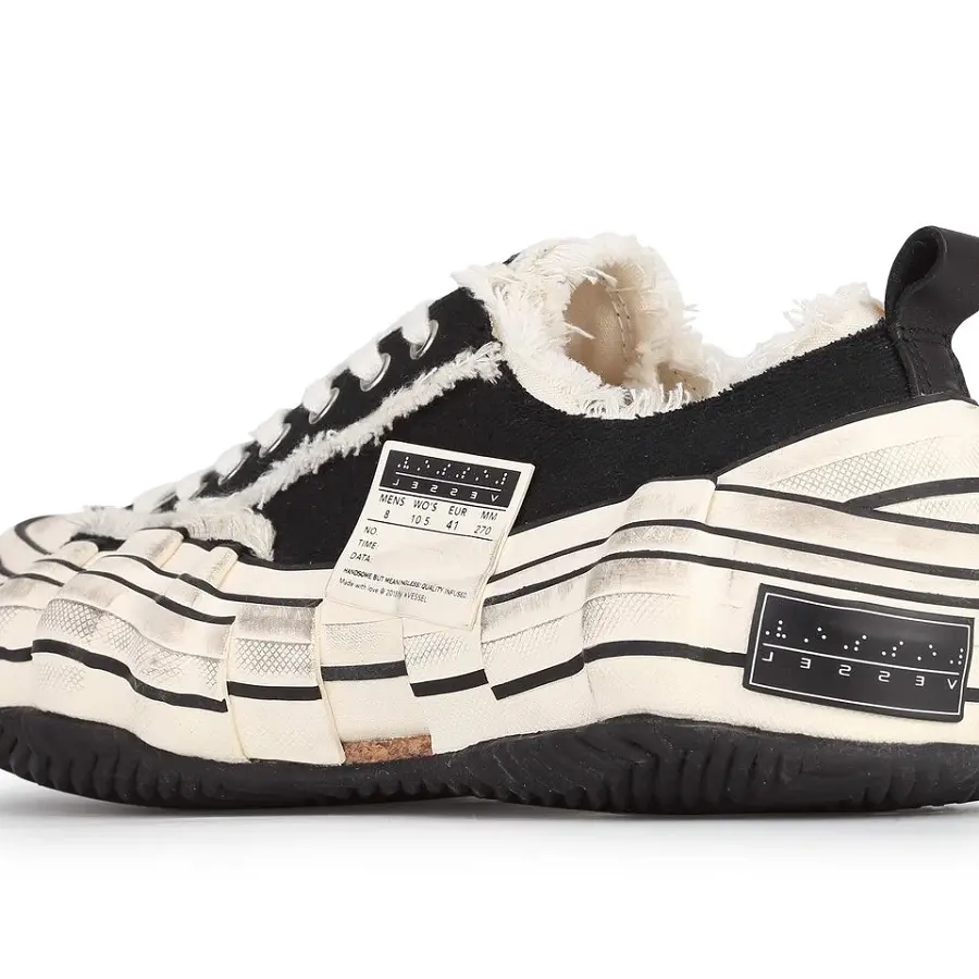 Alternative view of Giày xVESSEL G.O.P. Lows O.G. 'Black Distortion'