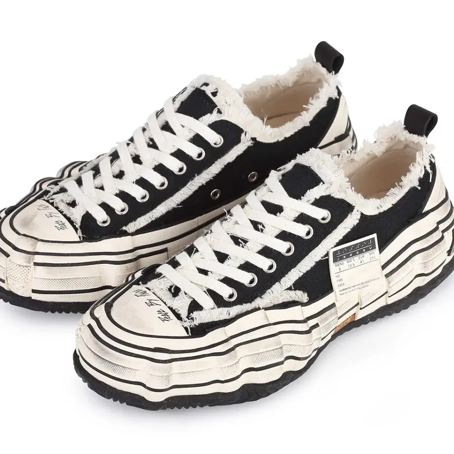Giày xVESSEL G.O.P. Lows O.G. 'Black Distortion' - Ảnh 4