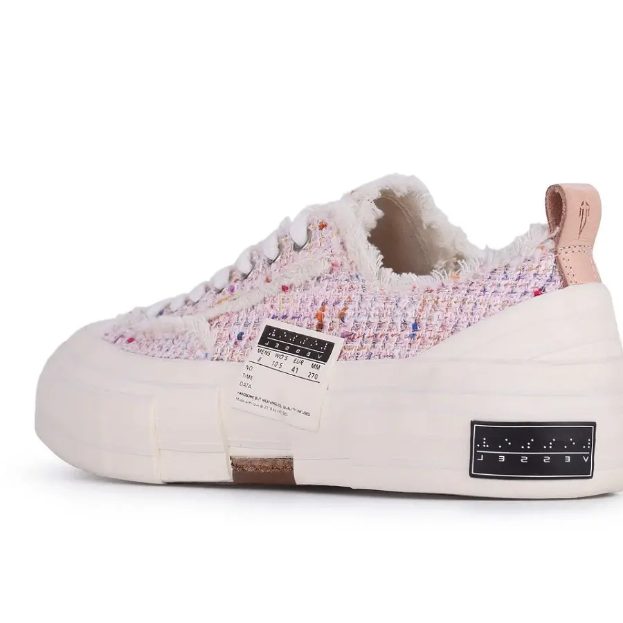 Giày xVESSEL G.O.P. Lows 'Pink Tweed' - Ảnh 7