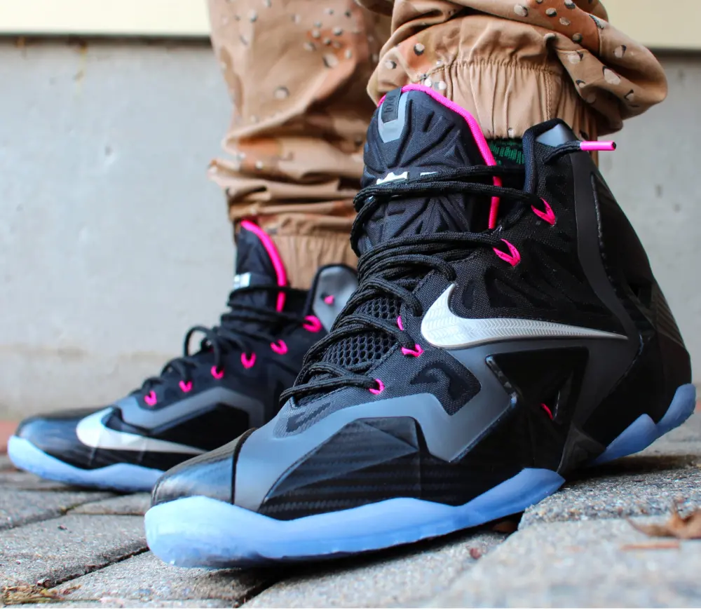 Giày Nike LeBron 11 'Miami Night' 616175-003 - Ảnh 5