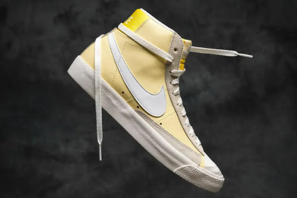Giày Nike Wmns Blazer Mid '77 'Bicycle Yellow' CZ0363-700 - Ảnh 3