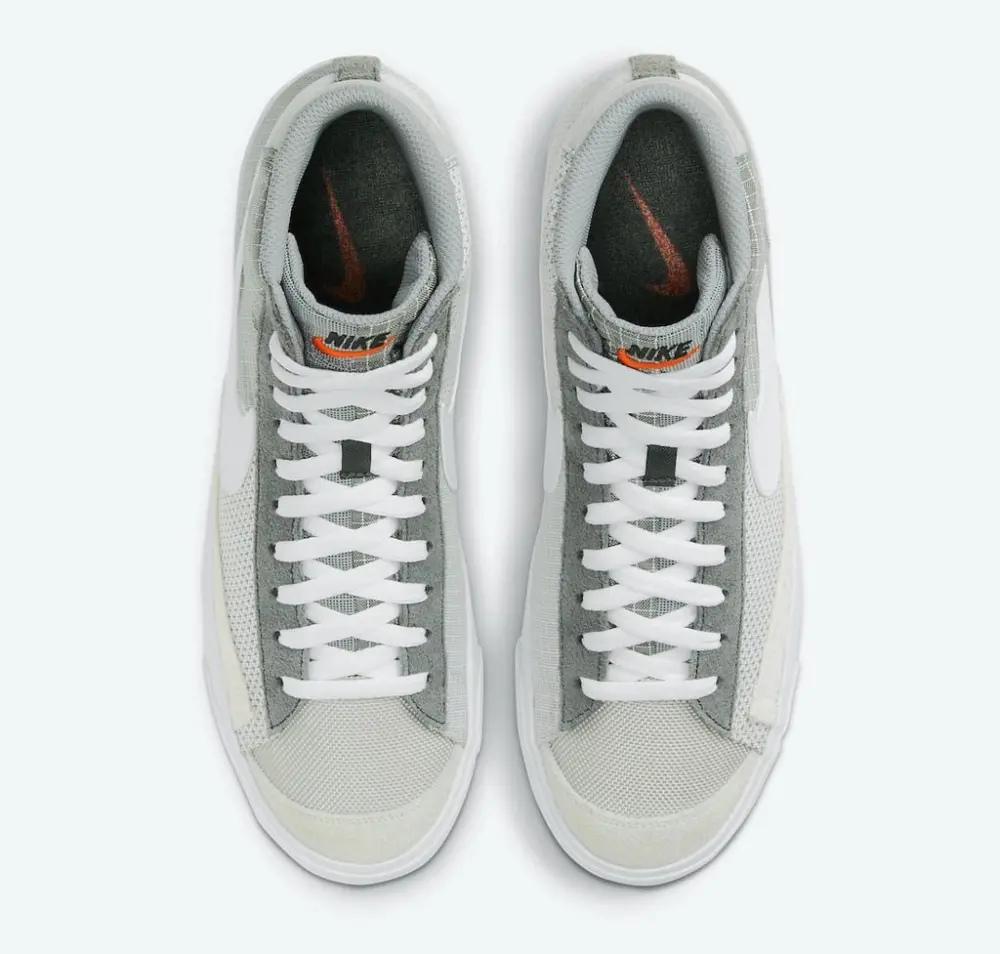 Alternative view of Giày Nike Blazer Mid 77 Patch Smoke Grey DD1162-001