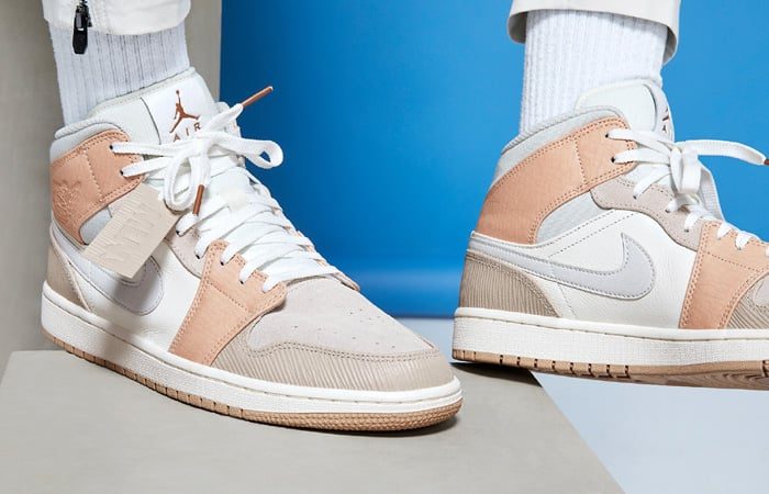 Giày Nike Air Jordan 1 Mid "Milan" CV3044-100 - Ảnh 4