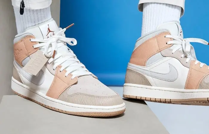 Giày Nike Air Jordan 1 Mid "Milan" CV3044-100 - Ảnh 4