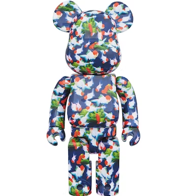 Mô Hình Bearbrick Mika Ninagawa Goldfish - Ảnh 2