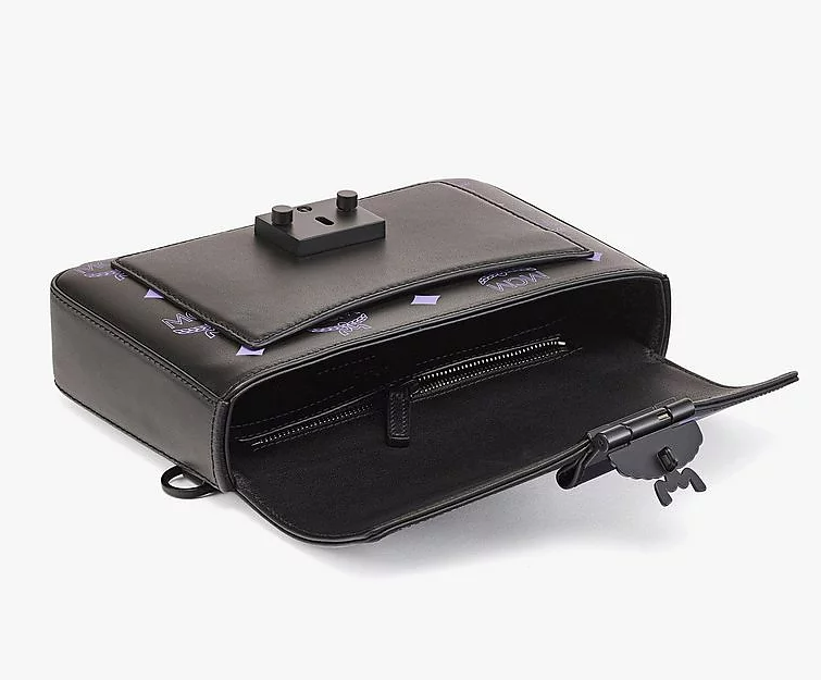 Túi MCM Millie Crossbody in Color Splash Logo Leather MMRBASX05U4001 - Ảnh 3