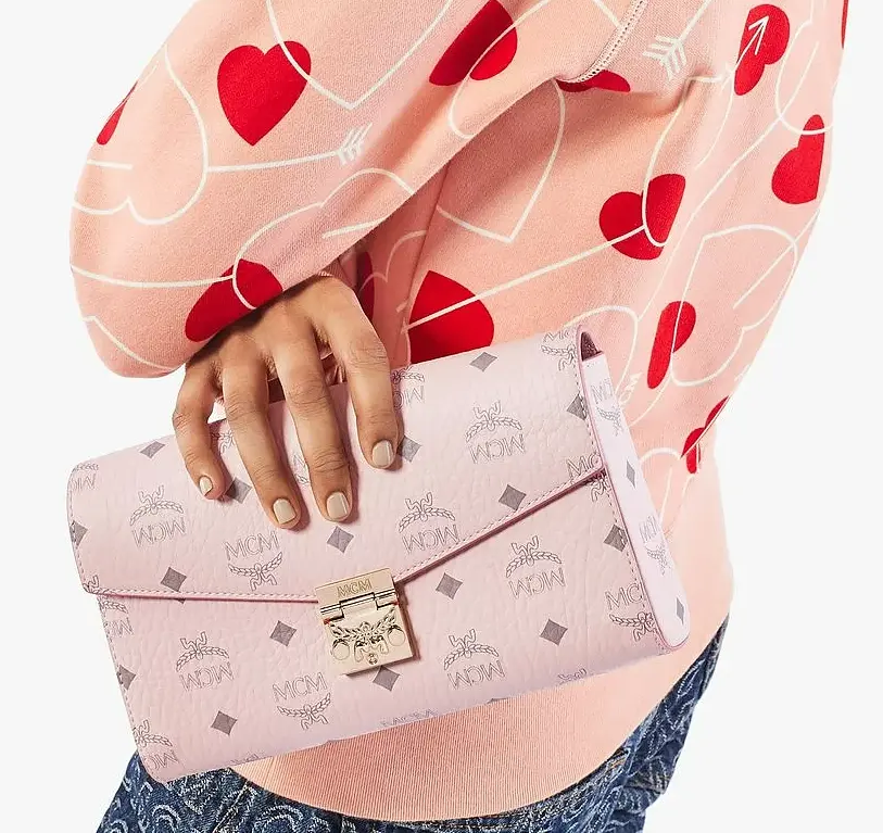 Túi MCM Millie Crossbody Visetos Pink MWRAAME01QH001 - Ảnh 4