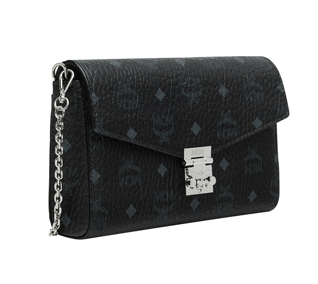 Túi MCM Millie Flap Crossbody Visetos 'Black' MYZ9SME05BK001 - Ảnh 3