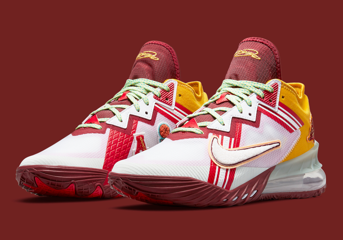 Giày Nike LeBron 18 x Mimi Plange 'Higher Learning' CV7562-102 - Ảnh 5
