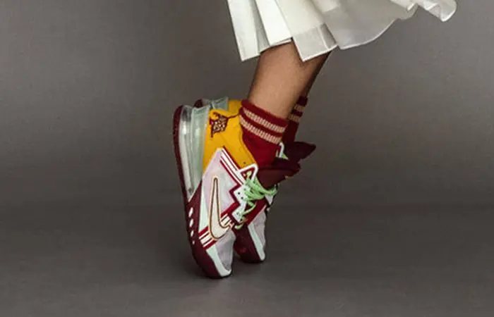 Giày Nike LeBron 18 x Mimi Plange 'Higher Learning' CV7562-102 - Ảnh 4