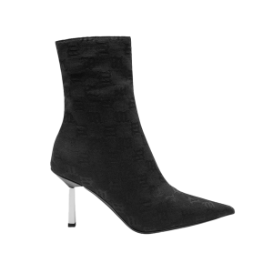 Giày MSIBHV Sasha Ankle Boot Monogram Black 3121BM621