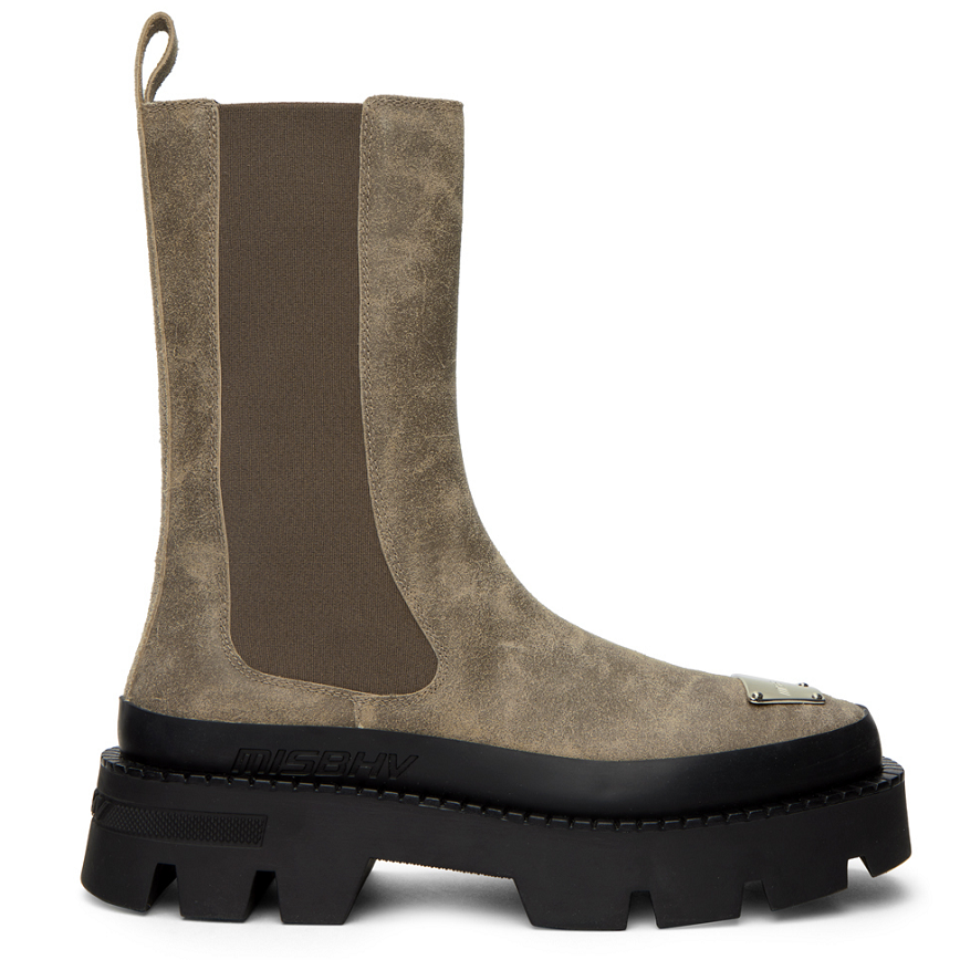 Giày MSIBHV The 2000 Chelsea Boot Taupe 3121BM627