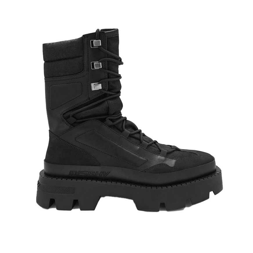 Giày MSIBHV The Ibiza Boot Monogram Black 3121BM643