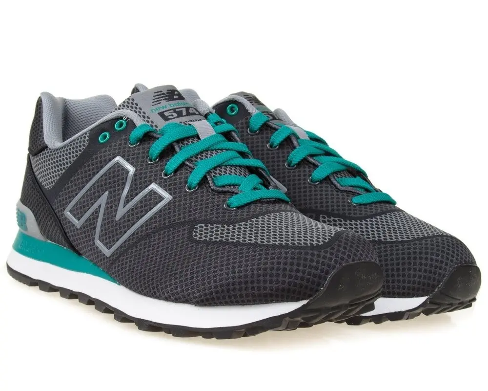 Giày New Balance 574 Woven Low Cut Unisex ‘Black’ ML574ALD - Ảnh 4