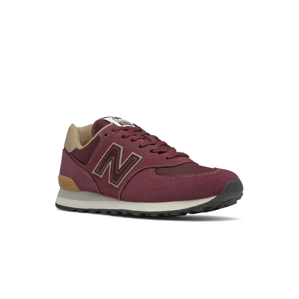 Giày New Balance 574 Classic 'Burgundy' ML574BG2 - Ảnh 2
