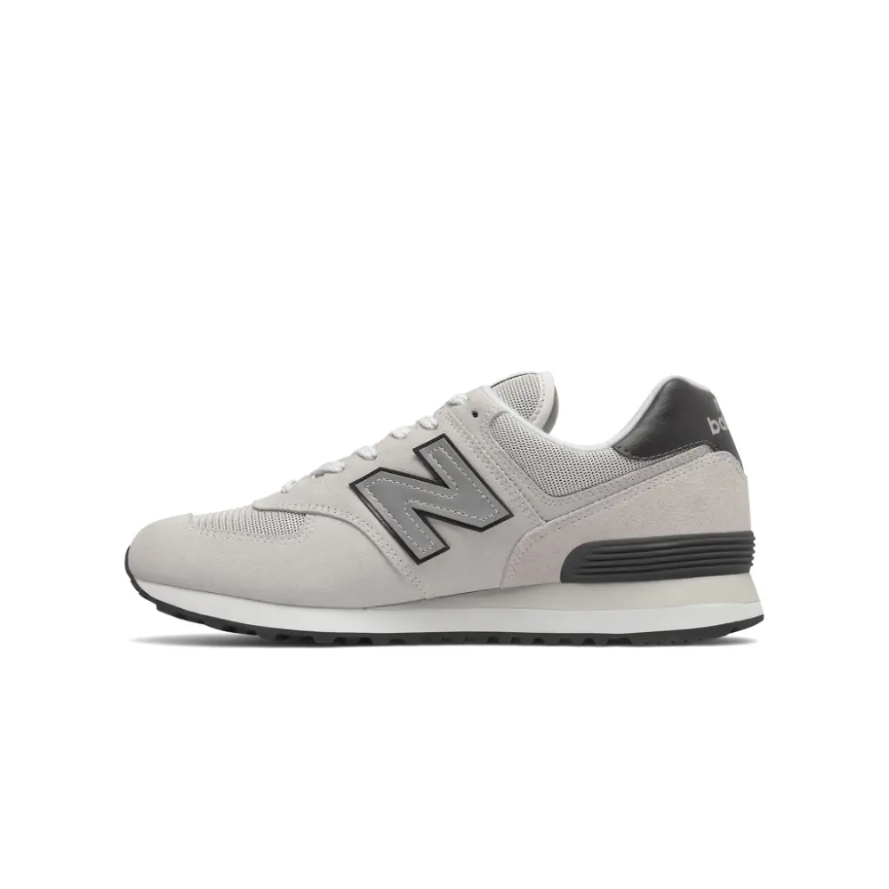 Giày New Balance 574 Classic 'History Class Pack Grey Black' ML574BH2 - Ảnh 3