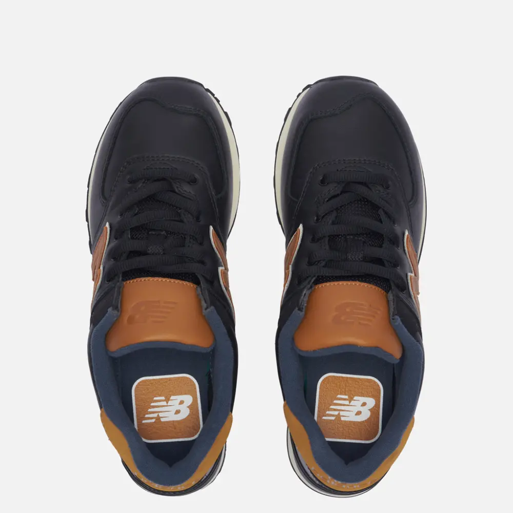 Giày New Balance 574 'Black Tan' ML574OMD - Ảnh 4