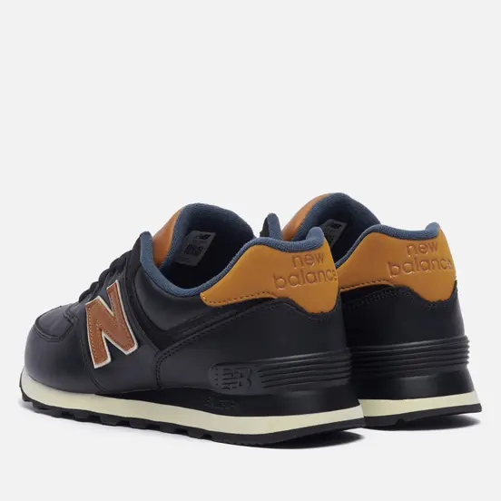 Giày New Balance 574 'Black Tan' ML574OMD - Ảnh 3