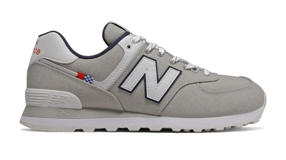 Giày New Balance 574 Linen Fog White ML574SOO