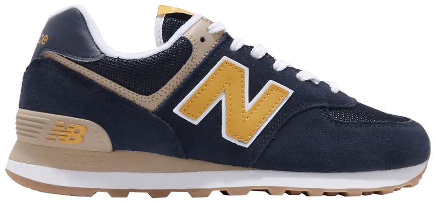 Giày New Balance 574 'Navy Yellow' ML574SPF