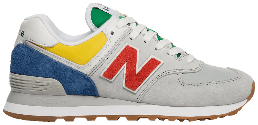 Giày New Balance STAUD x 574 'Rain Cloud Team Red' ML574ST