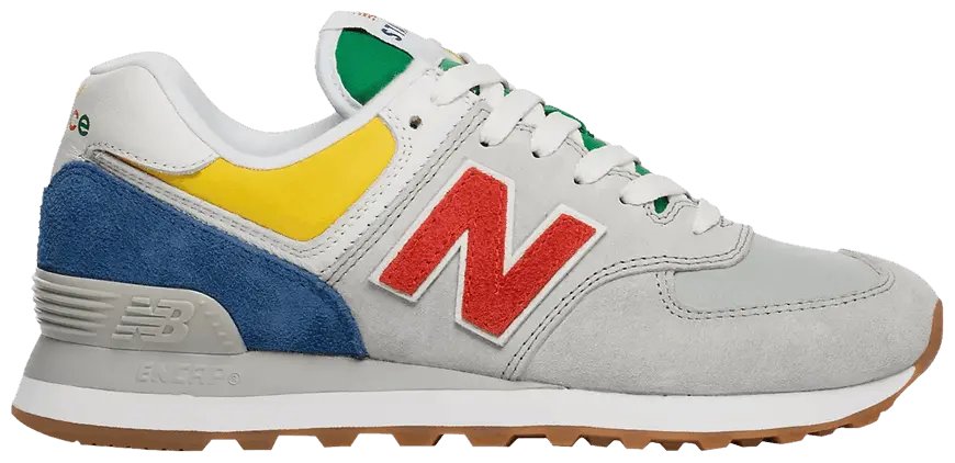 Giày New Balance STAUD x 574 'Rain Cloud Team Red' ML574ST