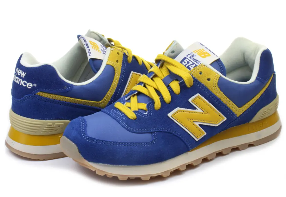 Alternative view of Giày New Balance Unisex 574 Low top Running Shoes Blue ML574VBY