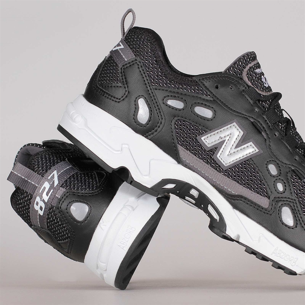 Giày New Balance 827 'Black Metallic Silver' ML827AAG - Ảnh 2