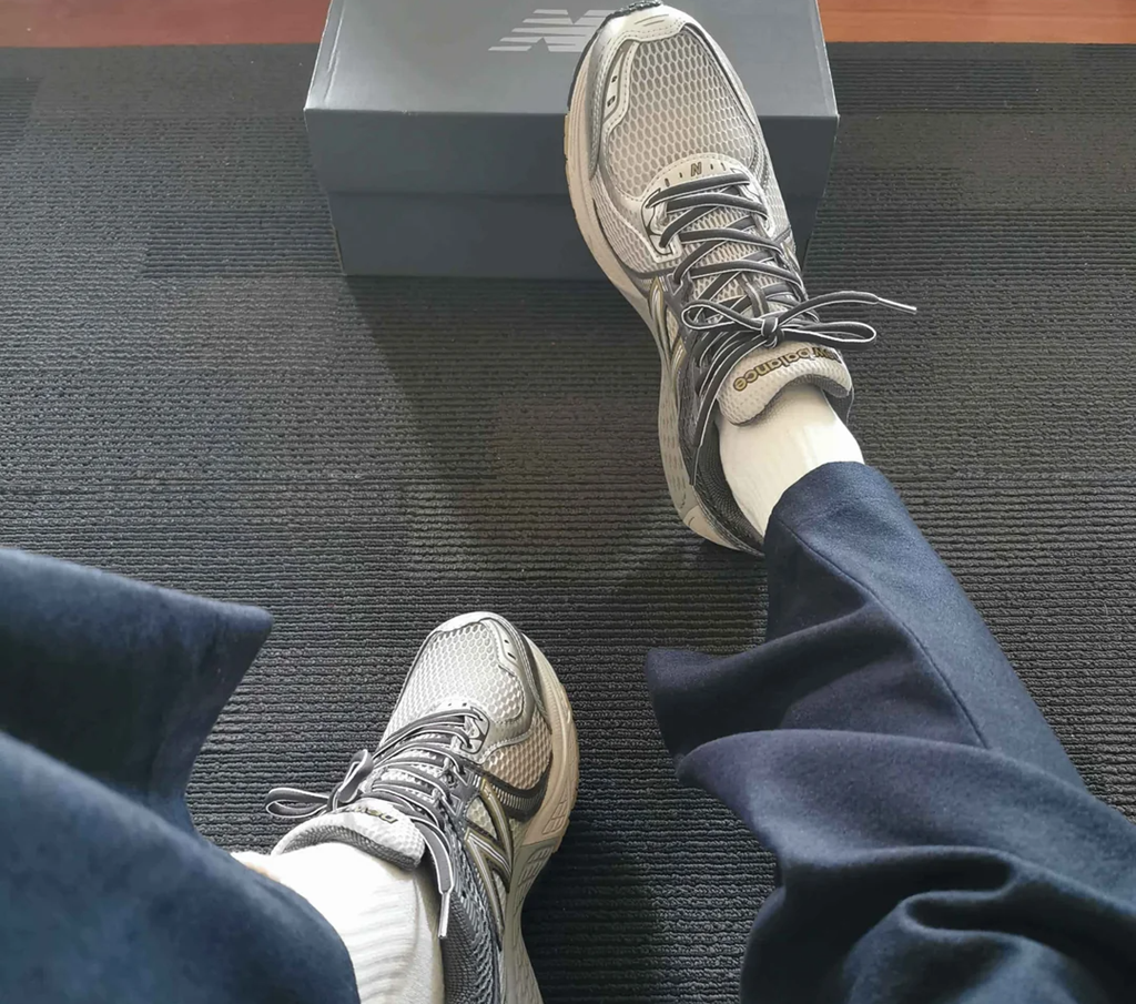 Giày New Balance 860v2 Earth 'Rain Cloud' ML860KR2 - Ảnh 3