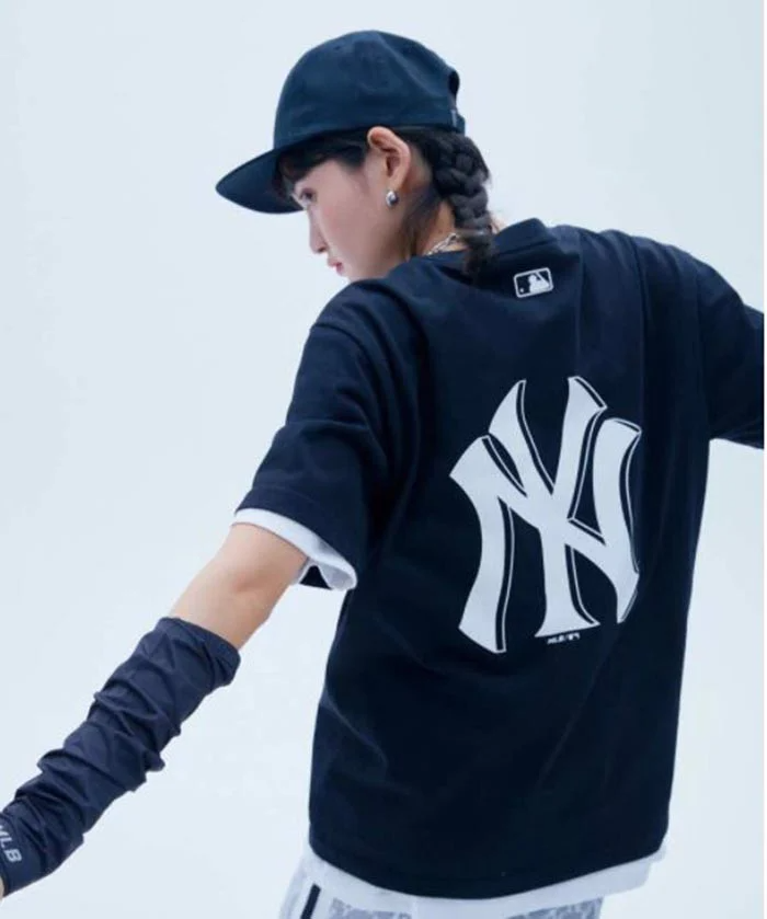 Áo MLB Common Back Big Short Sleeve T Shirt 31TS03131-50L - Ảnh 3