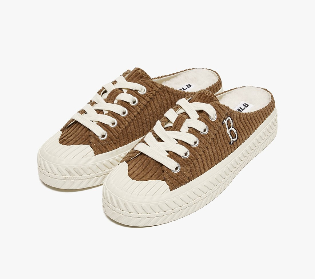 Giày MLB Playball Corduroy Mule FL Boston Red Sox 3AMUUD116-43BRS - Ảnh 4