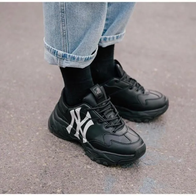 Giày MLB Bigball Chunky A New York 'Black' 32SHC1011-50L - Ảnh 4