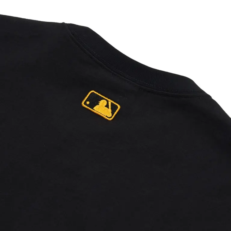 Áo MLB Smile New York Yankees ‘Black’ 3ATSL9023-50BKS - Ảnh 3