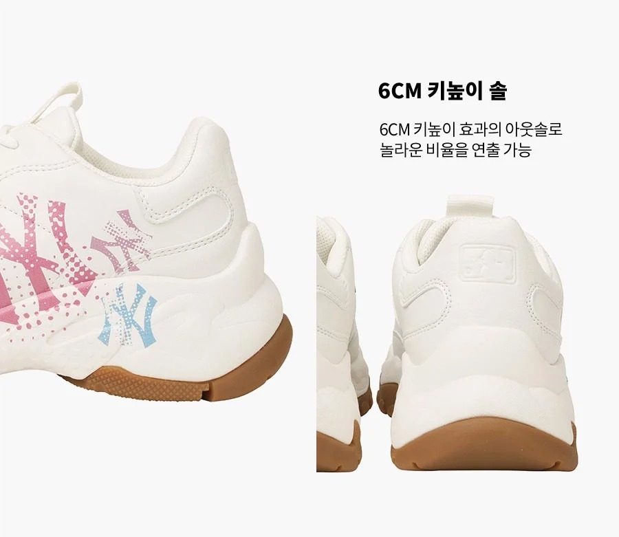 Giày MLB Big Ball Chunky Graffiti New York Yankees 32SHCG111-50I - Ảnh 3