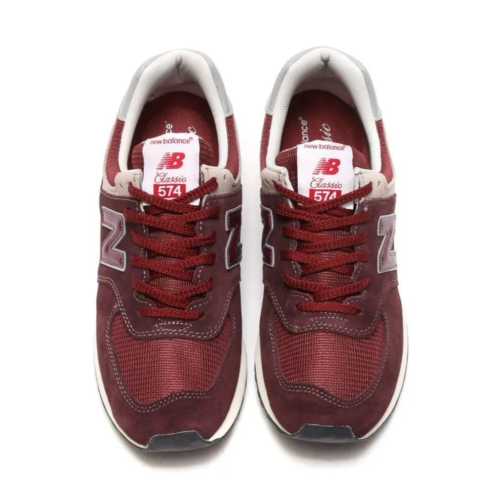 Alternative view of Giày New Balance 574 'Burgundy' MLP574CW