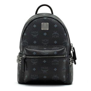 Balo MCM Stark Side Studs Backpack Visetos 'Black' MMK6SVE41BK001