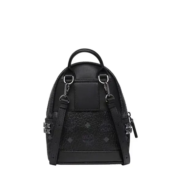 Balo MCM Stark Backpack Visetos 'Black' MMK6SVE92BK001 - Ảnh 5