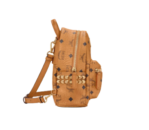 Alternative view of Balo MCM Stark Backpack Visetos 'Cognac' MMK6SVE92CO001