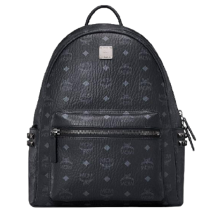 Balo MCM Stark Studs Backpack Visetos 'Black' MMK7AVE99BK001