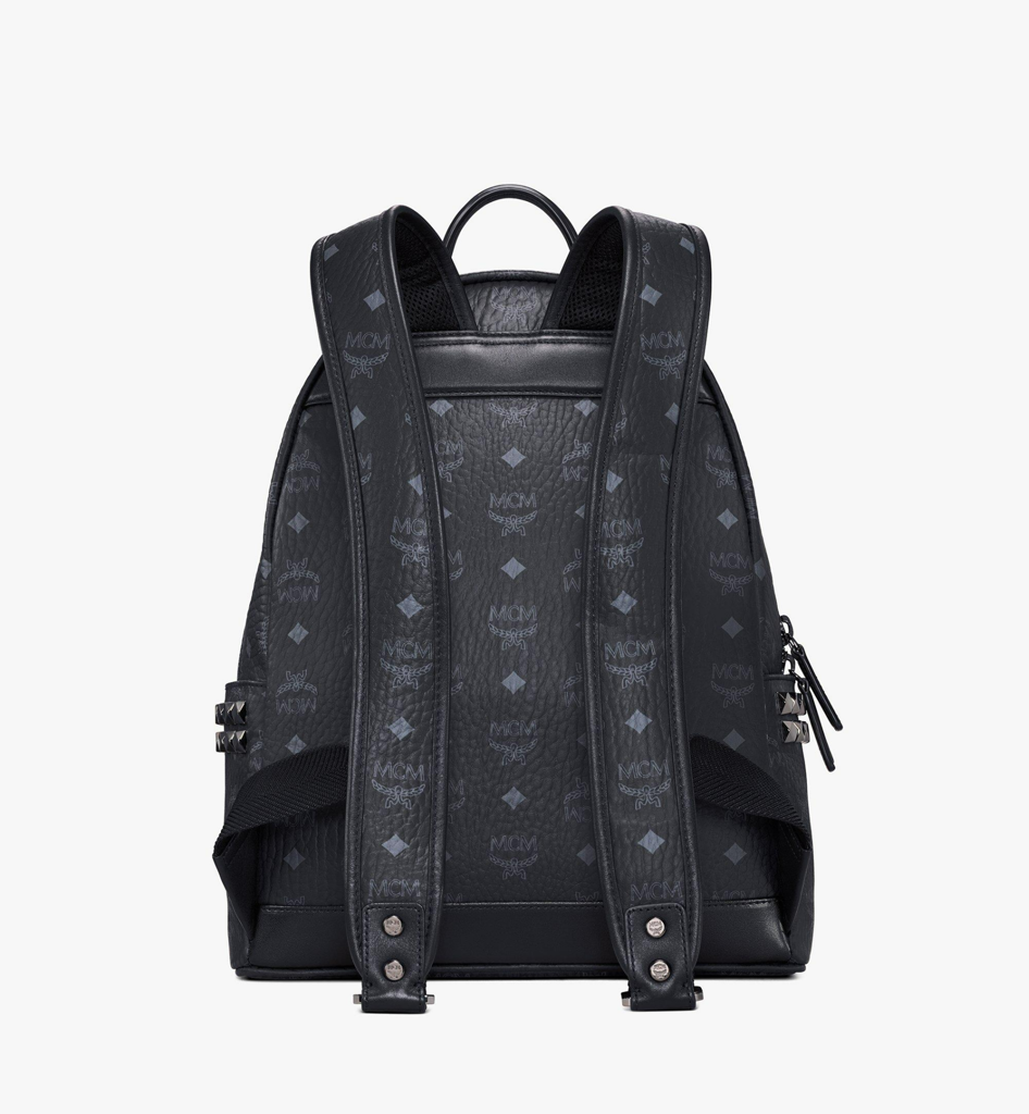 Balo MCM Stark Studs Backpack Visetos 'Black' MMK7AVE99BK001 - Ảnh 3