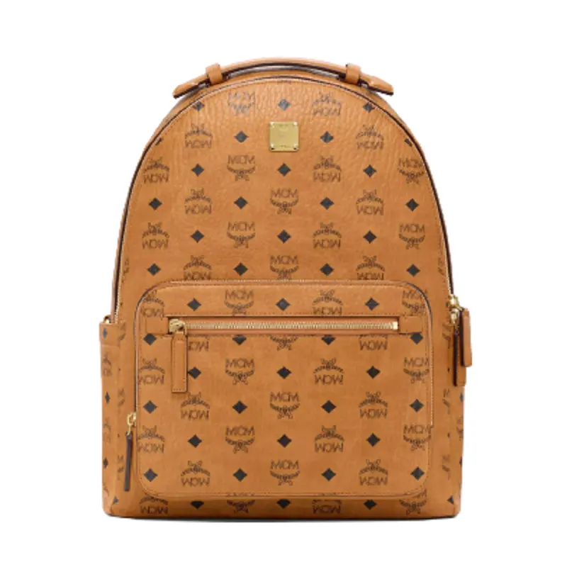 Balo MCM Stark Backpack Visetos cognac MMKAAVE07CO001
