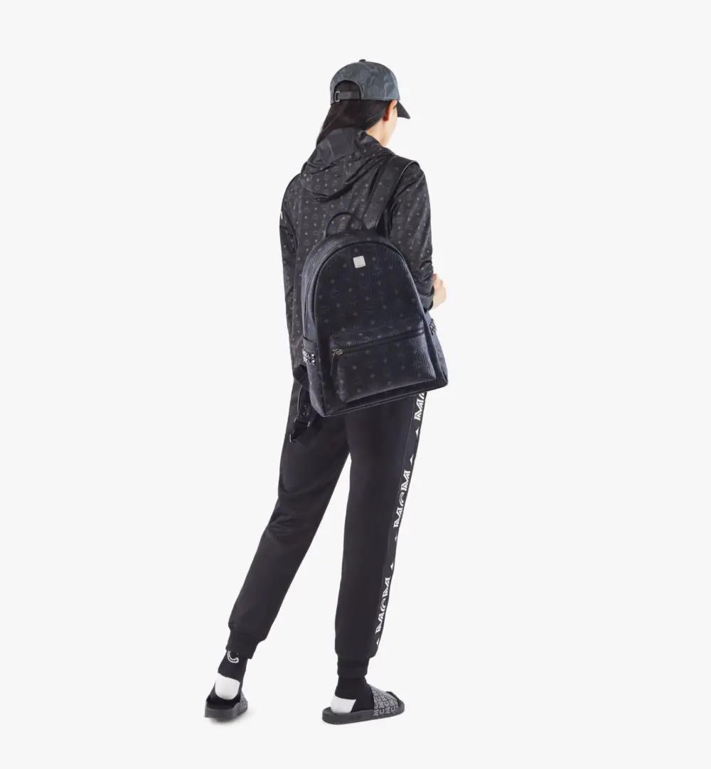 Balo MCM Stark Side Studs Backpack in Visetos MMKAAVE09BK001 - Ảnh 5