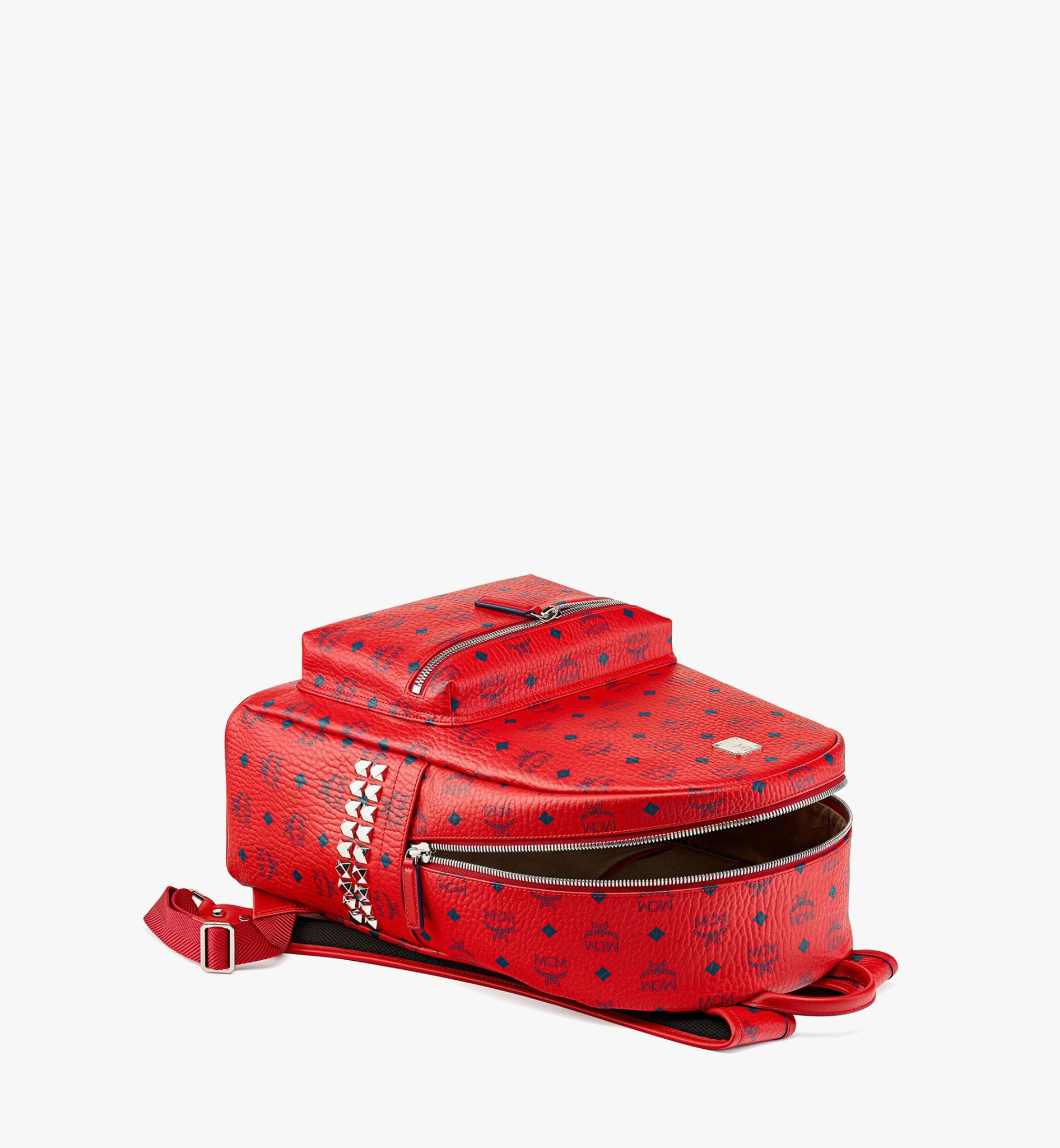 Balo MCM Stark Side Studs Backpack in Visetos MMKAAVE09XC001 - Ảnh 3